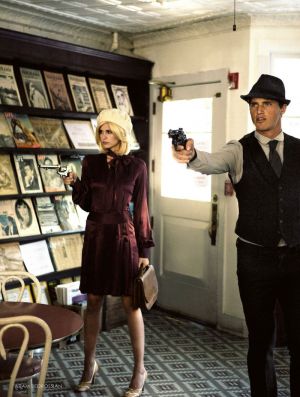 Ollie Edwards and Elise Digby by Aram Bedrossian in Bonnie & Clyde 2010